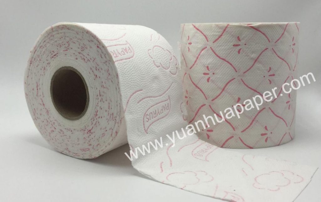 Production Process of Embossing Toilet Paper | YuanhuaPaper